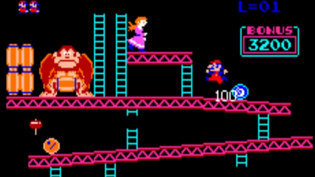 Donkey-Kong Gameplay
